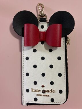 kate spade Polka Dot Minnie Ear Wallet